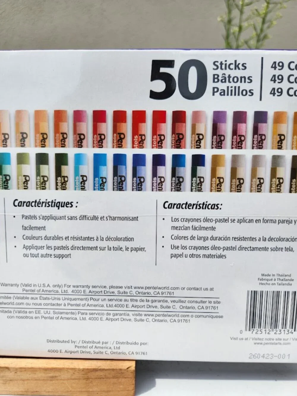 NEW Oil Pastels 50 Count Sticks Chalk Art Supplies School Set Acid-Free Easter B